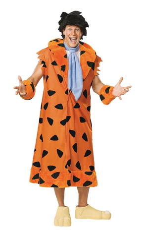 Mens deluxe fred flintstone costume (plus size)